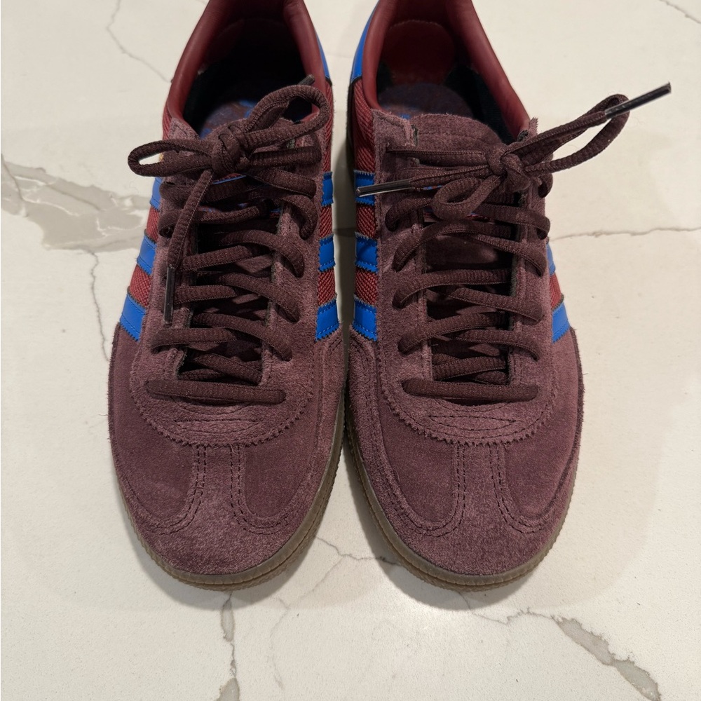 NWOT Adidas Spezial Burgundy and Blue Sneakers Size 5 1/2